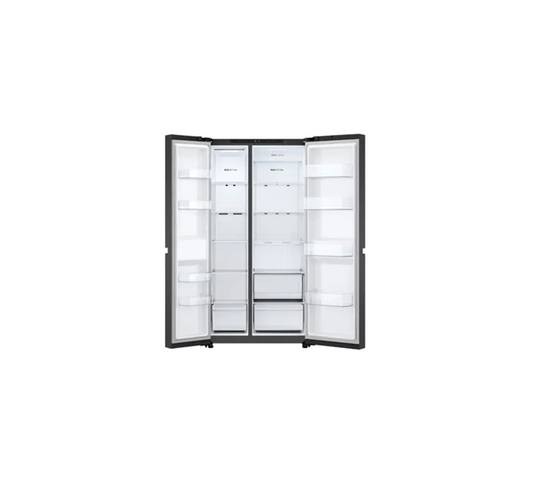 LG GC-B257KQJW Side by Side Fridge 664L - Smart Inverter Compressor, Smart Diagnosis™ - Silver