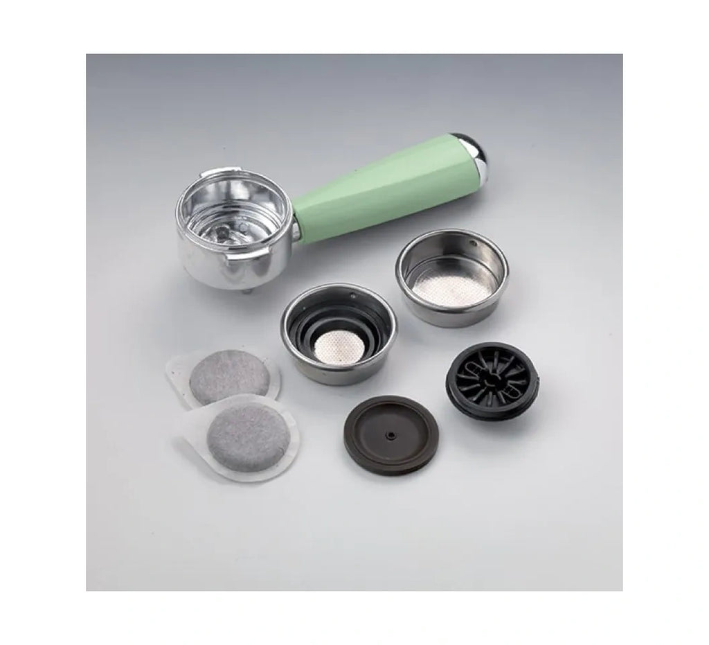 ARIETE Vintage Espresso Machine - 900W, Green