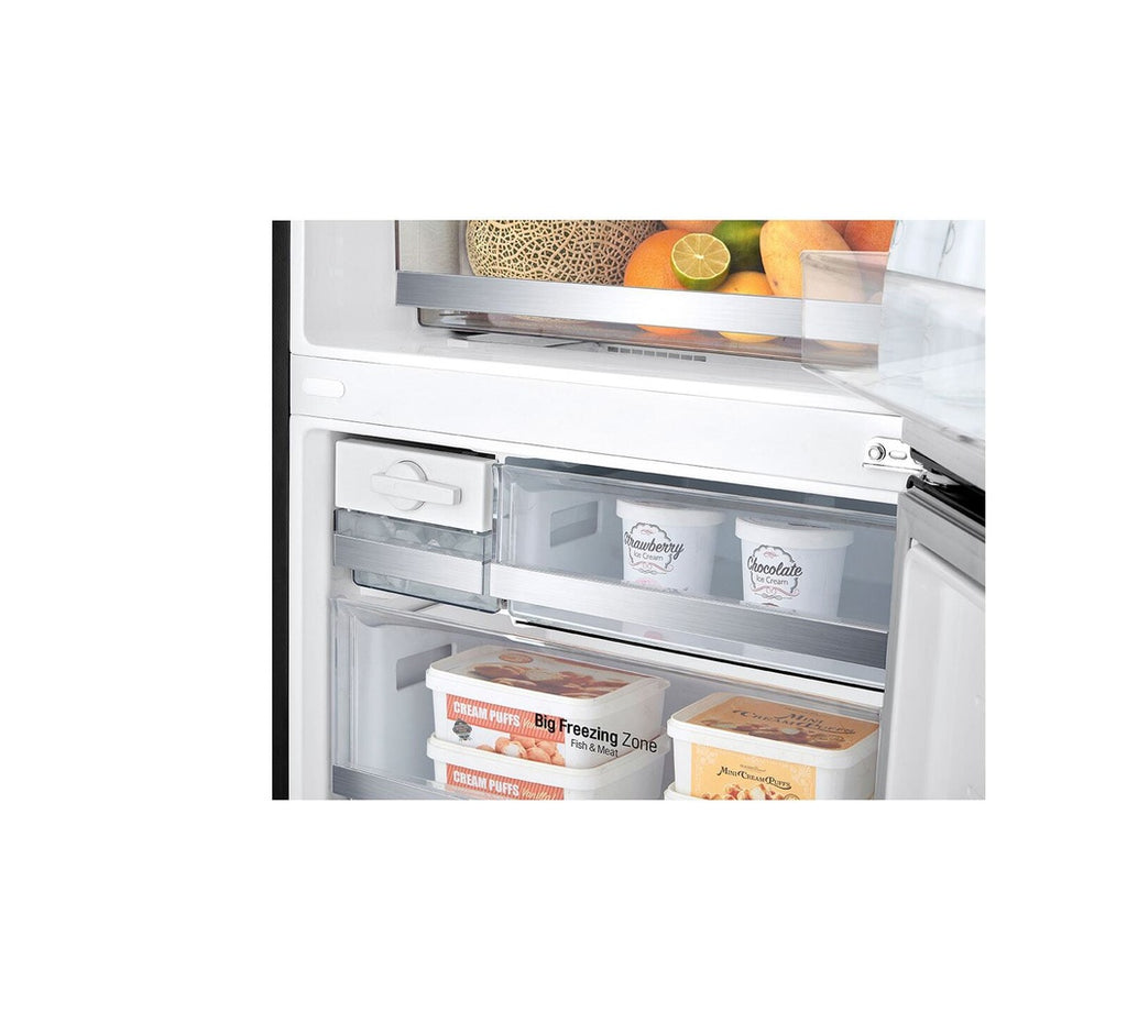 LG GC-B569NQCM Bottom Mount Freezer Fridge, 462 L - Smart Inverter Compressor, Wi-FiThinQ™, Door Cooling+™